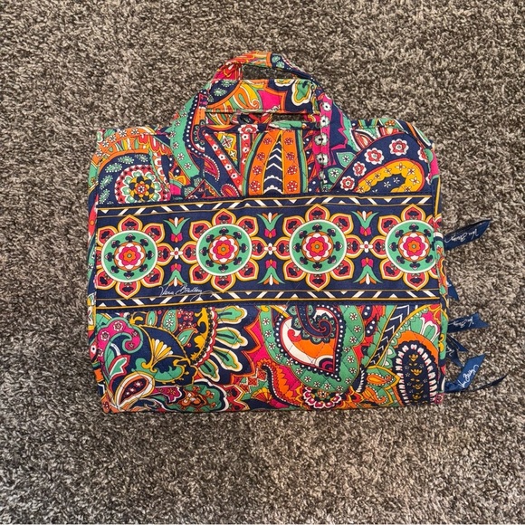 VERA BRADLEY Paisley Makeup/Travel Hanging Organizer - Picture 8 of 11